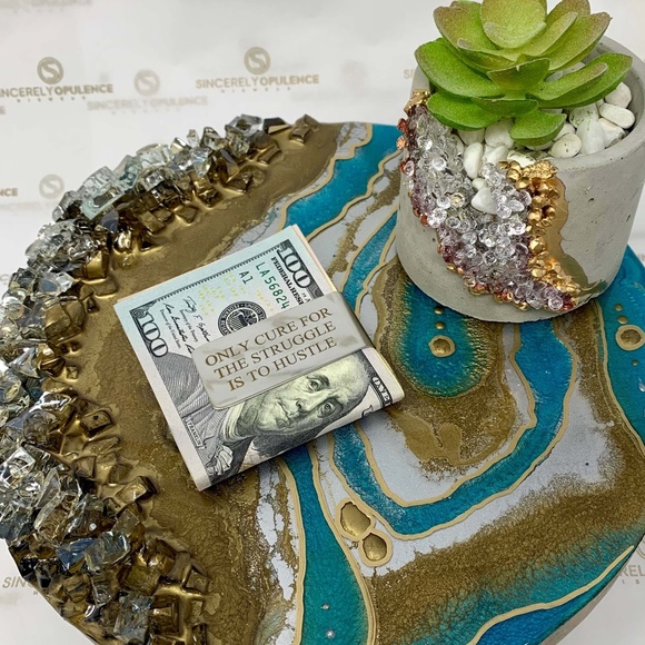 "Cure For The Struggle..." Money Clip - Picture 3 of 3